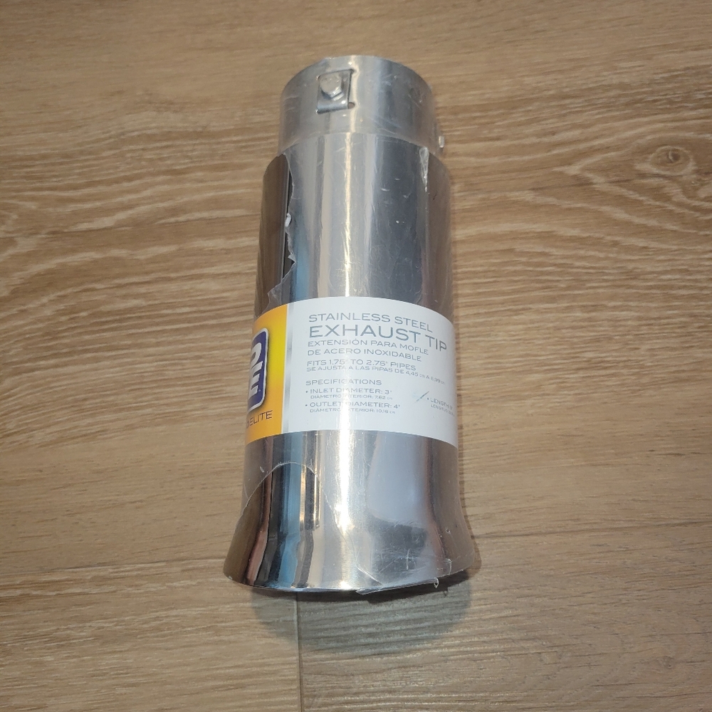 Pro Elite Stainless Steel Exhaust Tip 9 Inch Length NEW PM-1060SAZ